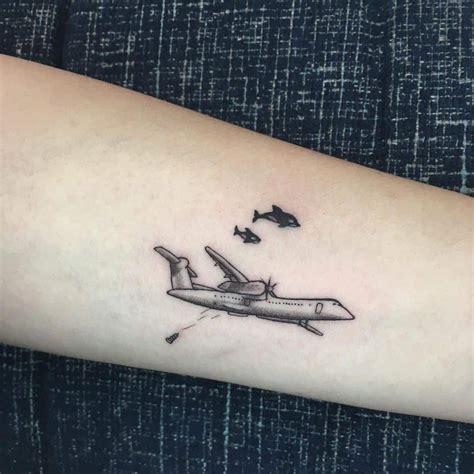 airplane tattoo|airplane tattoos for women.